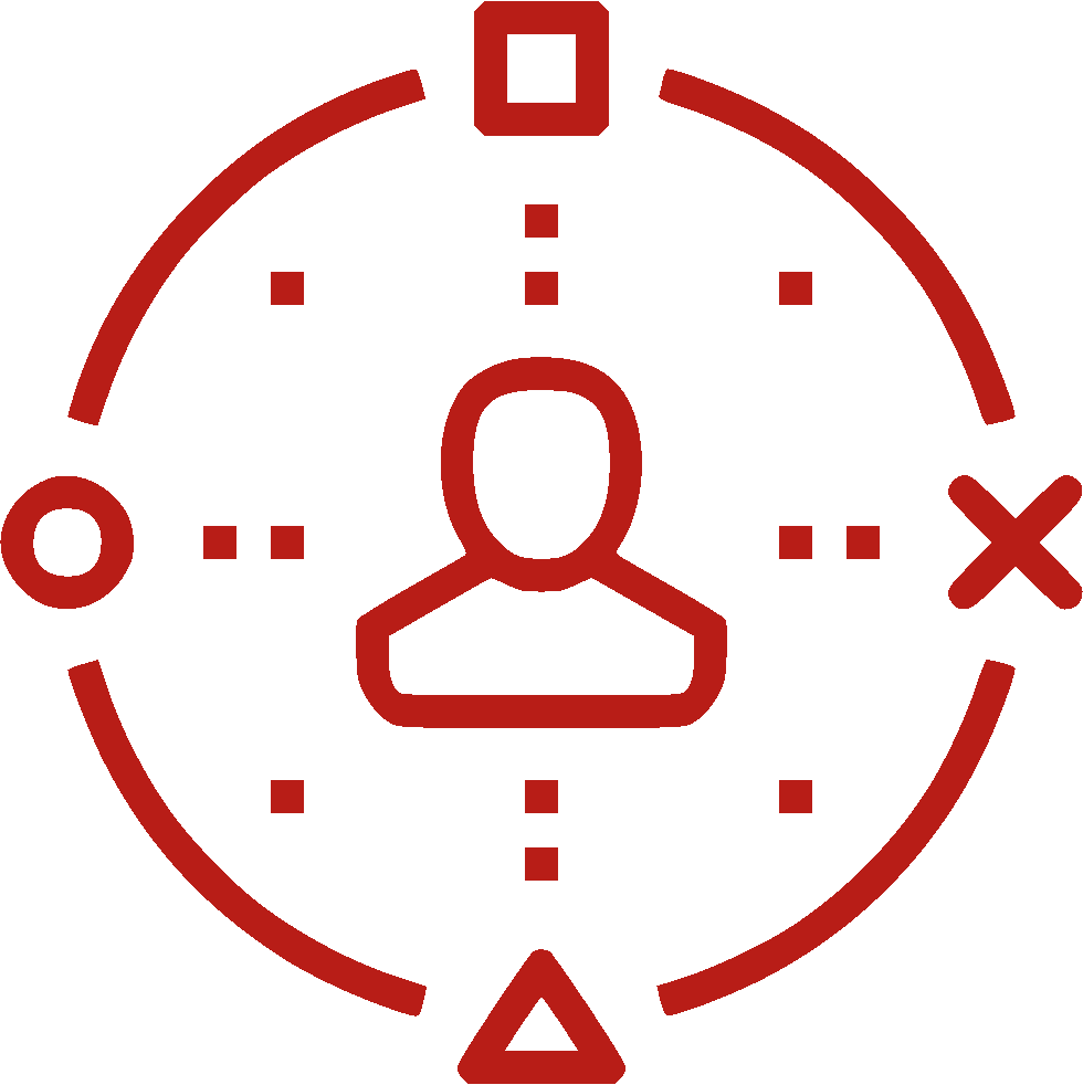 Cross industry experience icon