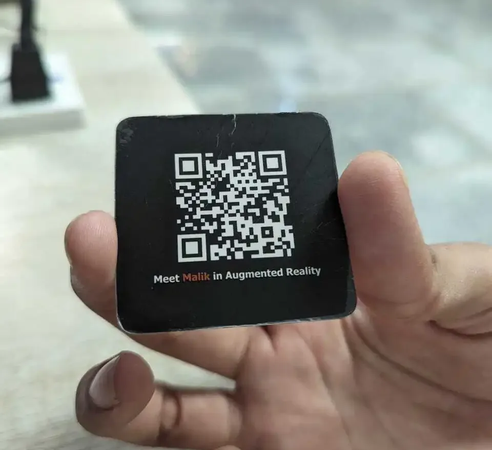Transform Your Business Card with AR: Avatar Business Card! 2 Business Card with AR: Avatar Business Card -Euphoria XR