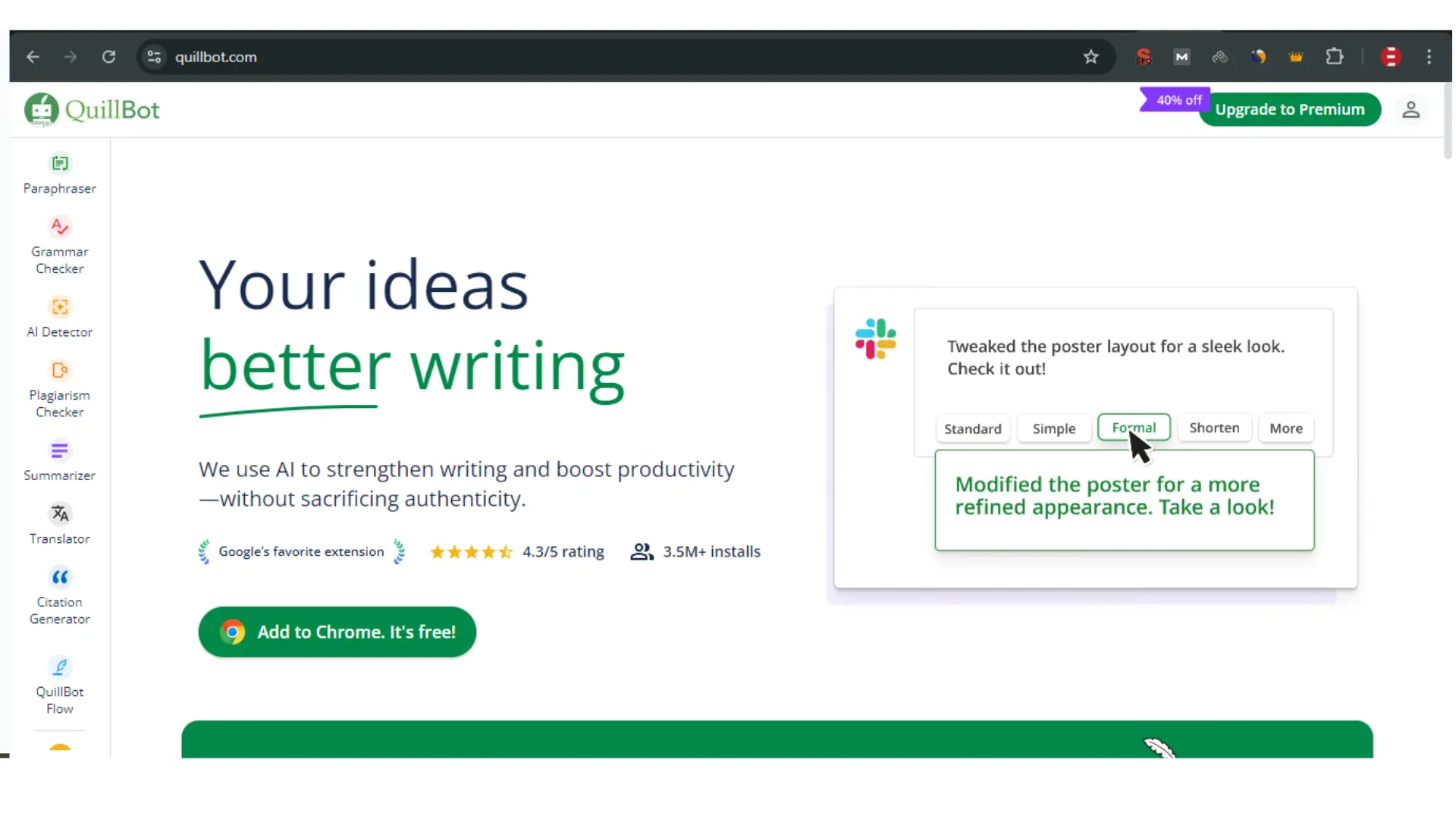 Top 10 Best AI Productivity Tools 2024 4 Quillbot AI Development Tools -Euphoria XR