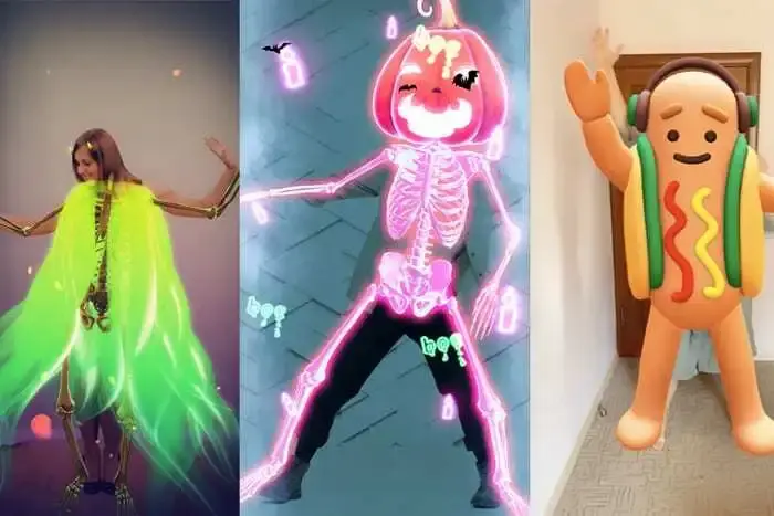 Amazing AR Halloween Costumes & Experiences Ideas 3 Augmented Reality Fun Snapchat Halloween Filters Euphoria XR