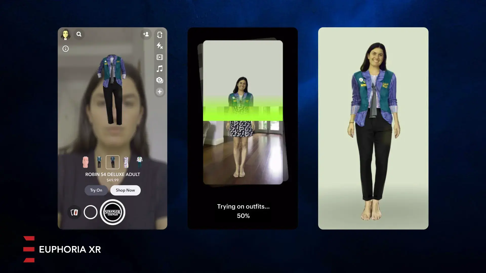 Amazing AR Halloween Costumes & Experiences Ideas 5 Snapchat’s AR Halloween Costume Girl Experience- Euphoria XR