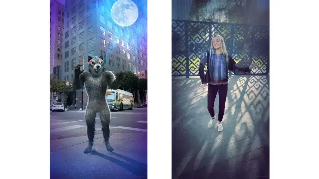 Amazing AR Halloween Costumes & Experiences Ideas 1 Wolf to Girl Halloween AR Costumes Experience - Euphoria XR
