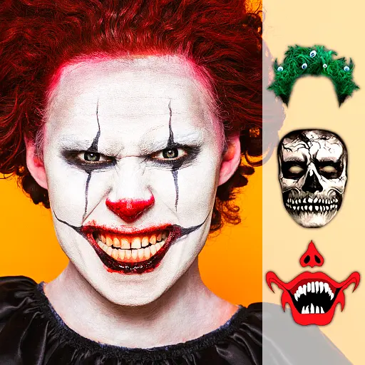 Discover The Top AR Halloween Filters For Spooky Selfies 7 Joker Mask Halloween Filter - Euphoria XR