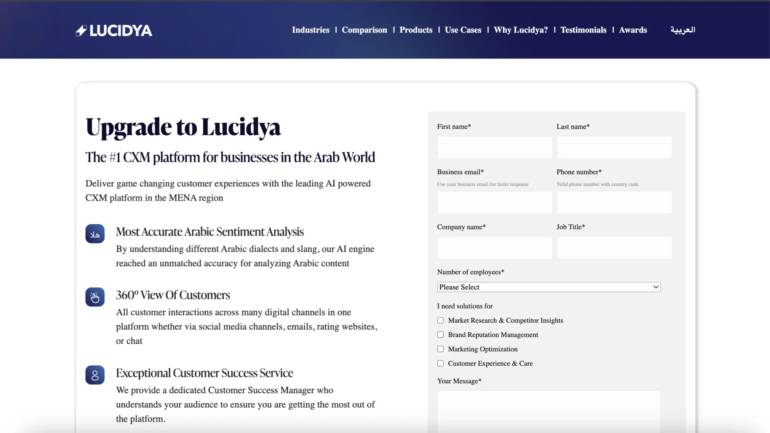 Top 10 Artificial Intelligence (AI) Development Companies in Saudi Arabia 3 Artificial Intelligence (AI) Development Company Lucidya