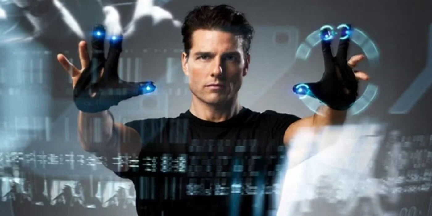 AR Movies : Role of Augmented Reality's in Film Industry 2 Minority Report AR Movie - EuphoriaXR