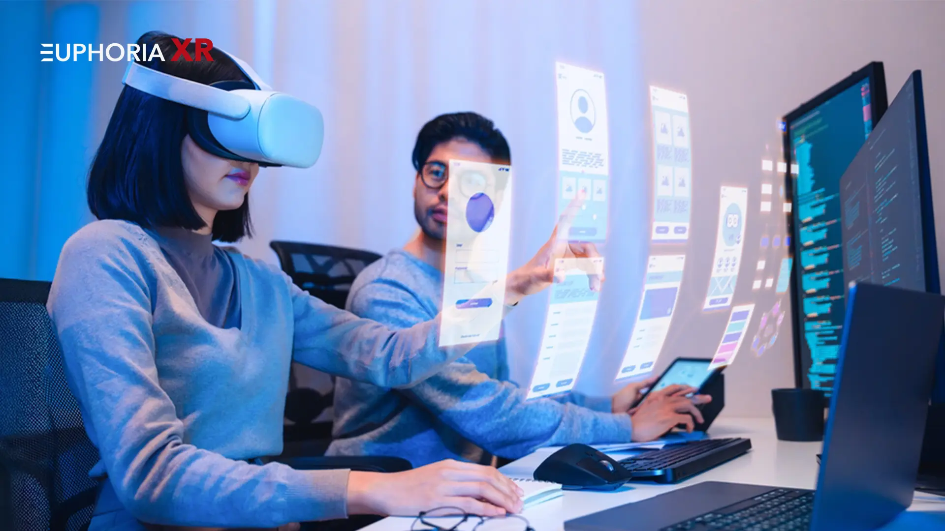 Virtual Reality (VR) Training & Simulations: Custom VR Training 1 Virtual Reality (VR) Training Simulation - EuphoriaXR