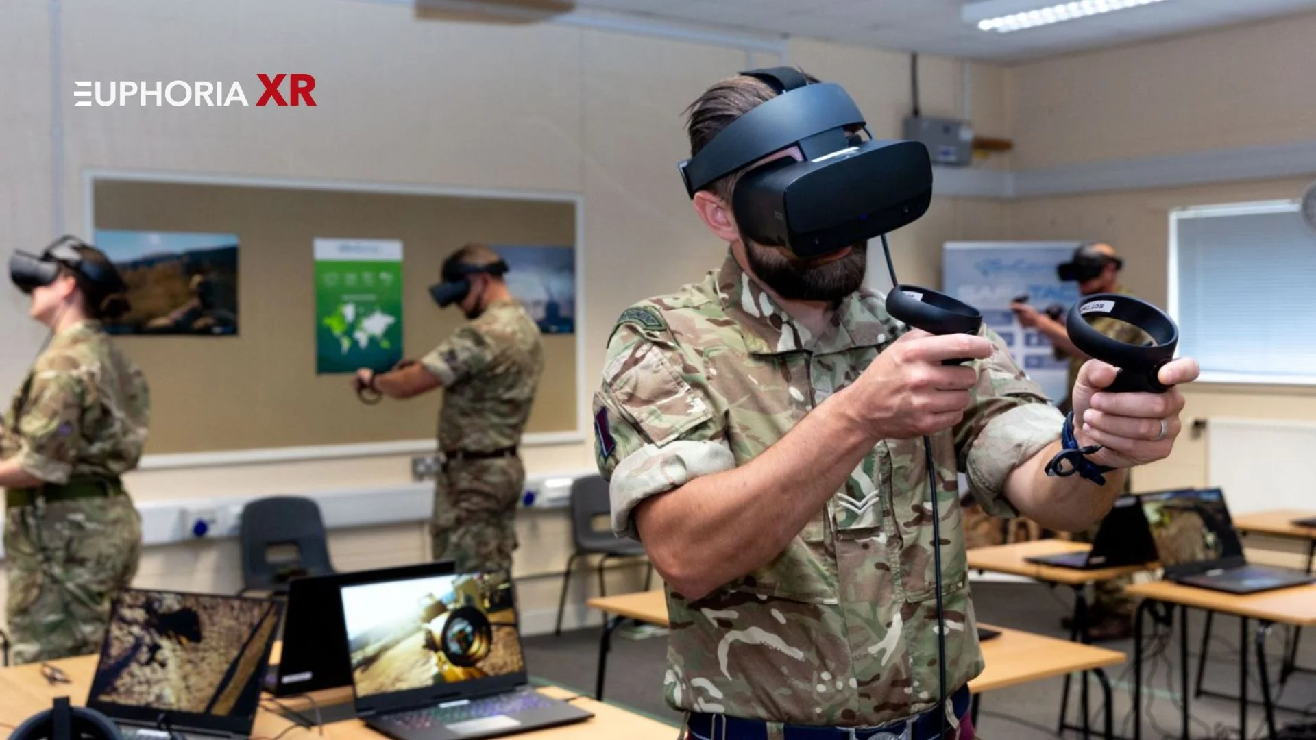 Virtual Reality in Military and Defence Industry 2 Benefits of VR in Military Training - Euphoria XR