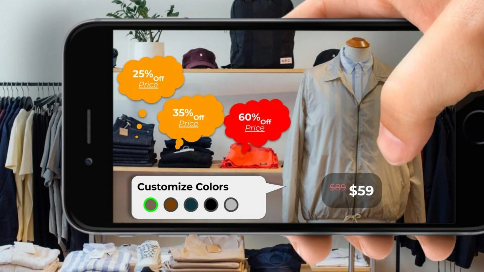 Augmented Reality (AR) in Retail: Making Shopping Experiences Better 2 AR Apps for E-Commerce - Euphoria XR