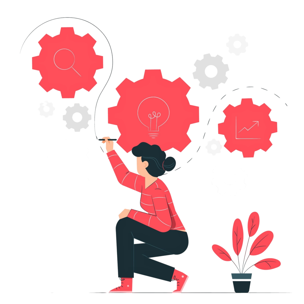 processing concept illustration
