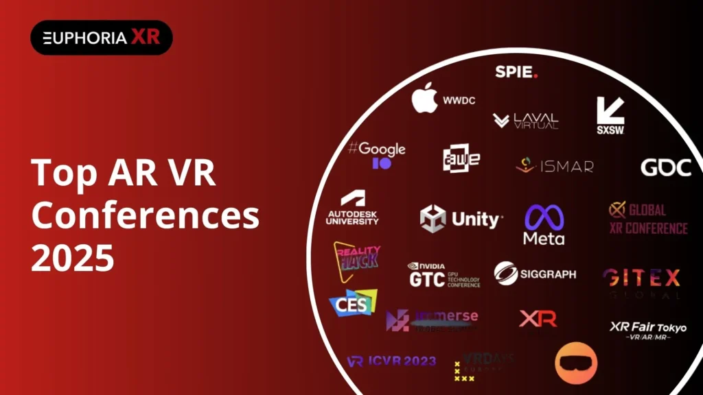Top AR VR Conferences 2025 - EuphoriaXR
