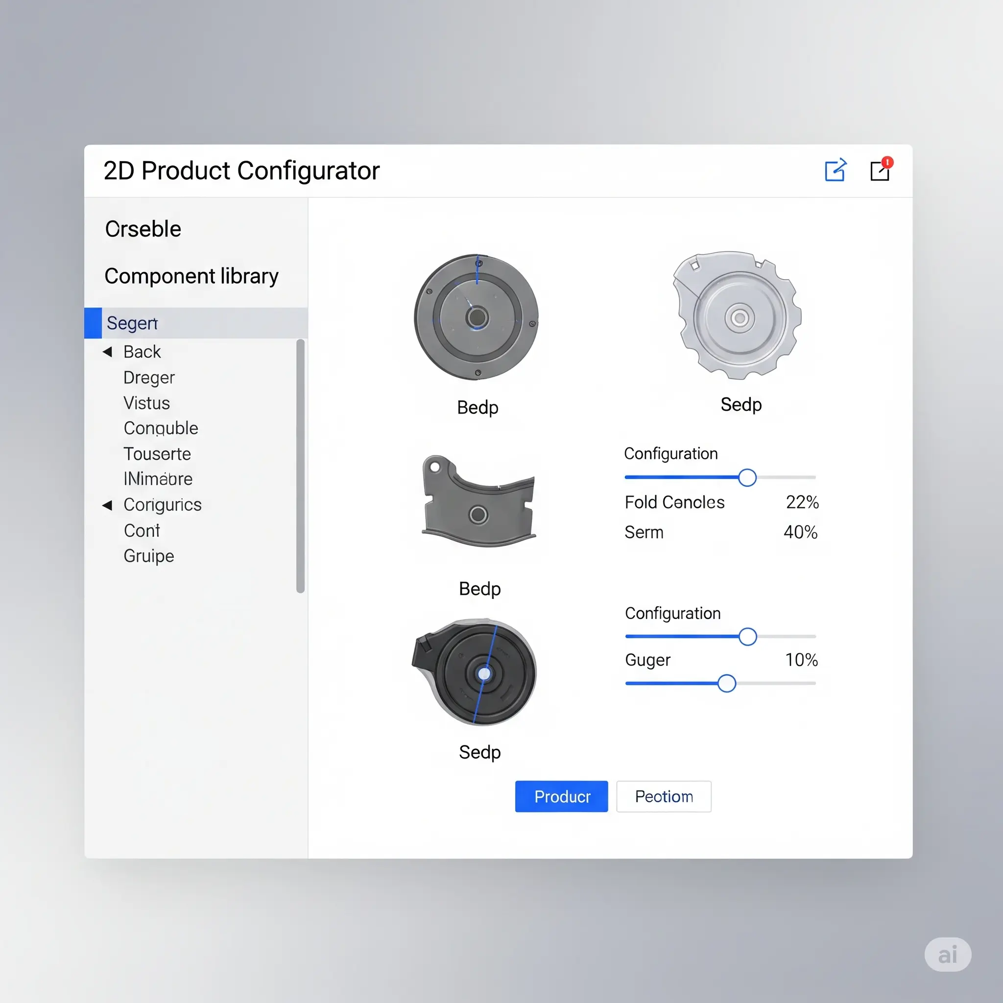 2D Product Configurator - Euphoria XR