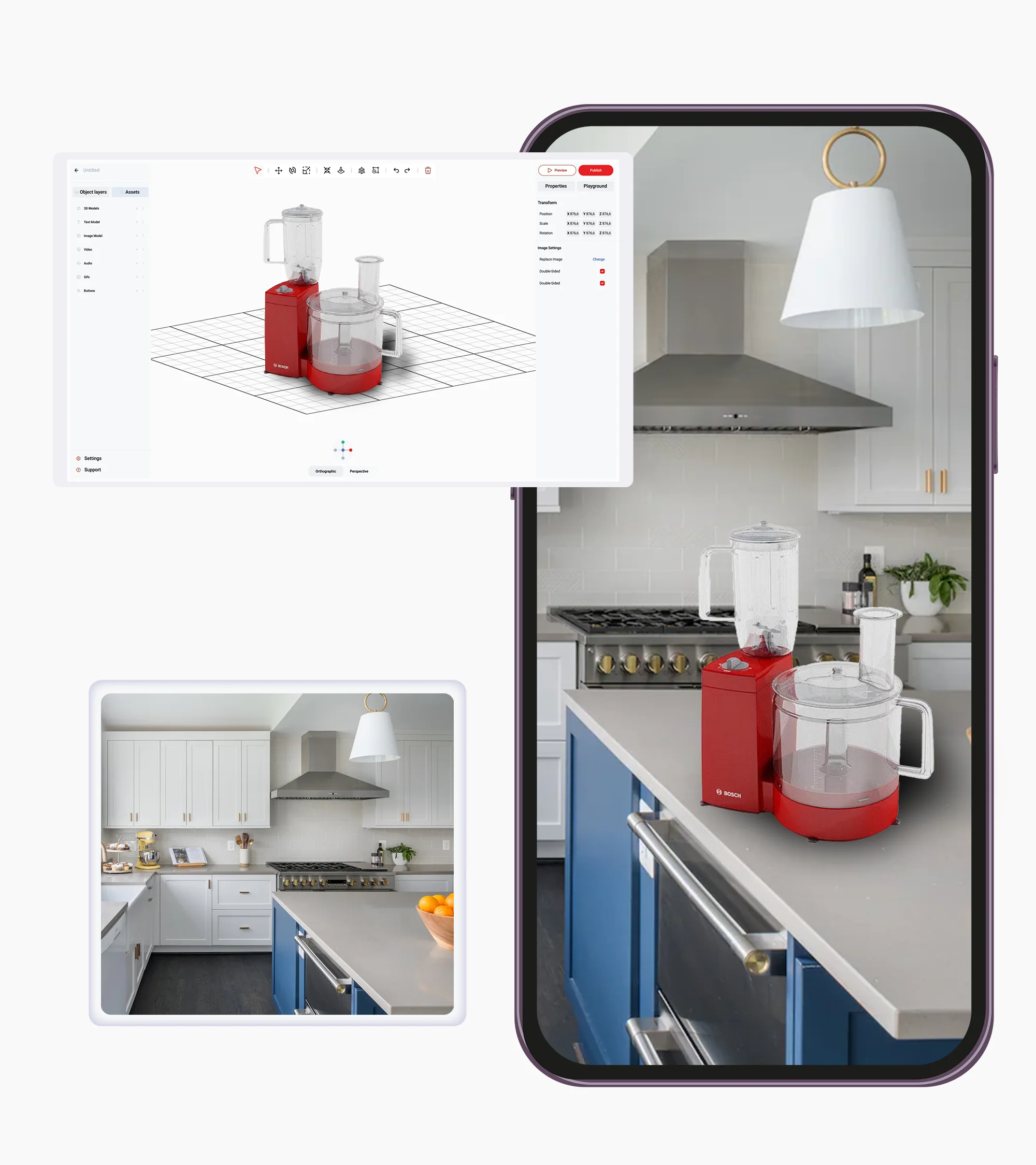 AR Kitchen Visualization - Euphoria XR