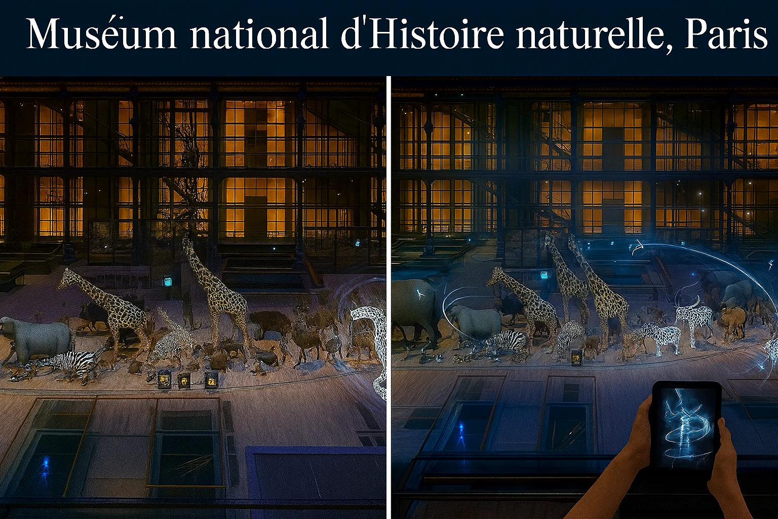How Augmented Reality is Enhancing Museum Storytelling 8 AR Experience in Muséum National d’Histoire Naturelle, Paris - Euphoria XR