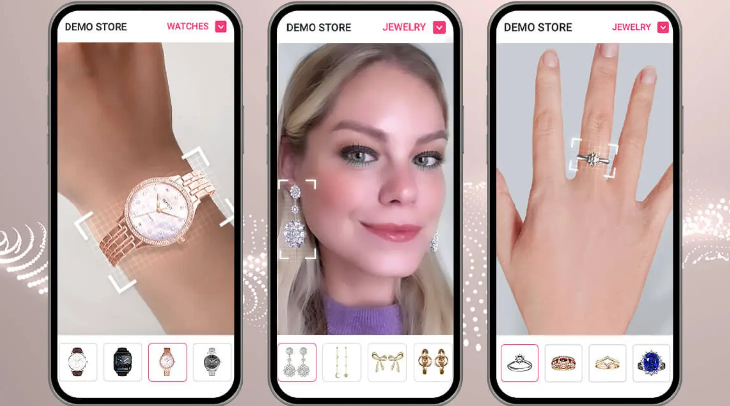 Augmented Reality Jewelry: Virtual Try-On Transforming Online Jewelry Shopping 1 How AR Jewelry Try-On Technology Works - Euphoria XR