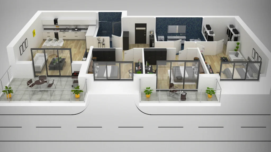 1 kanal house plan  in pakistan: modern layouts & designs