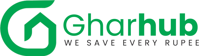 GharHub - logo green