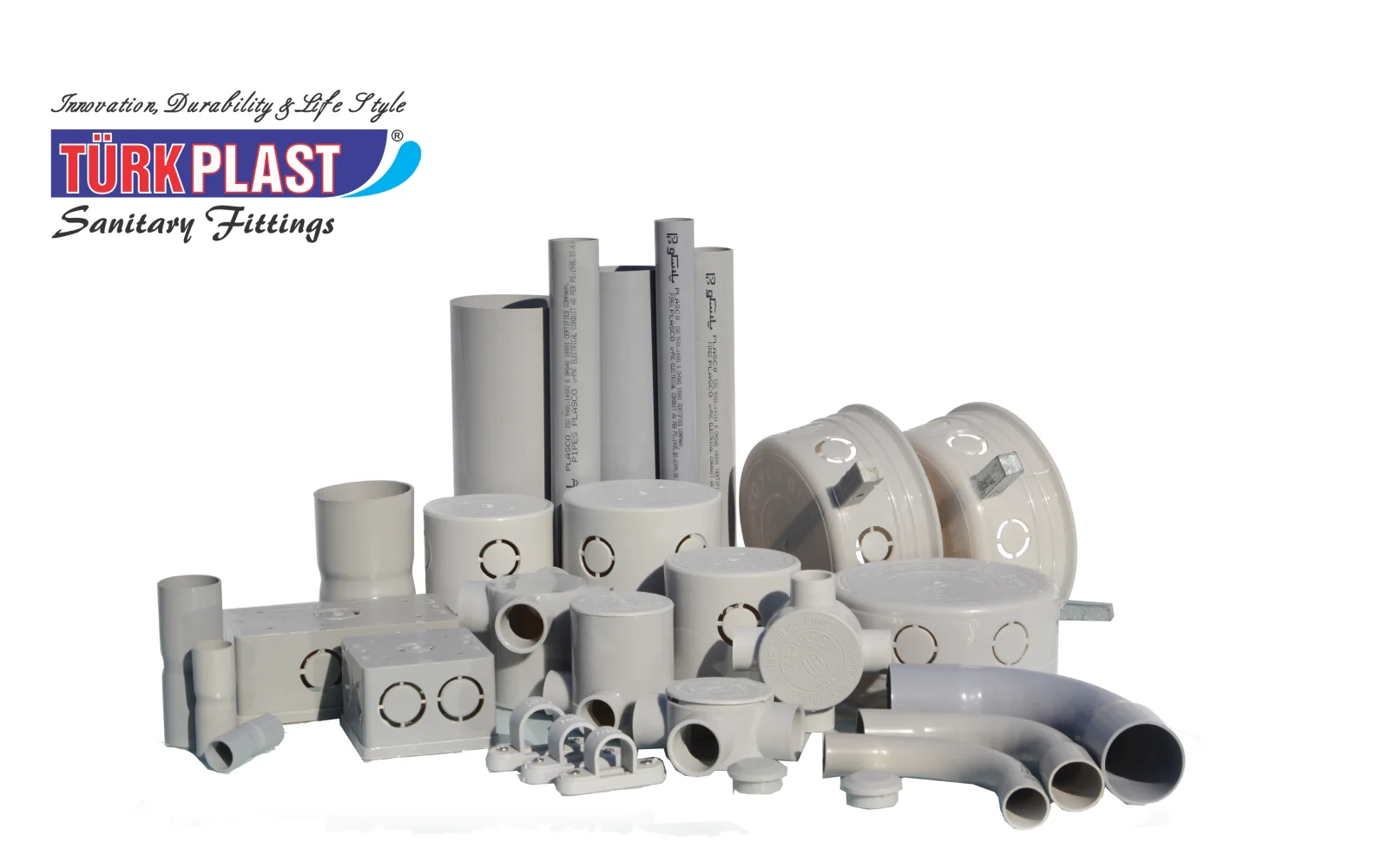 Turk plastic electric waring pipes
