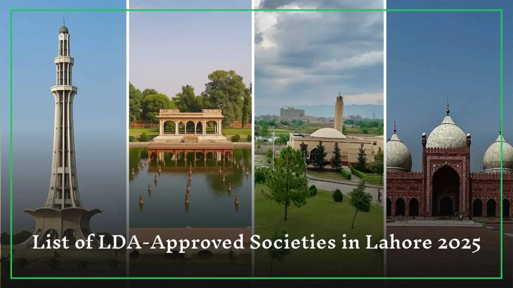 List of lda-approved societies in lahore - gharhub