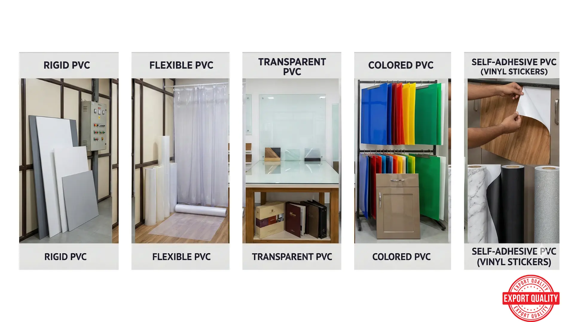 Essential guide to all types of pvc sheets - gharhub