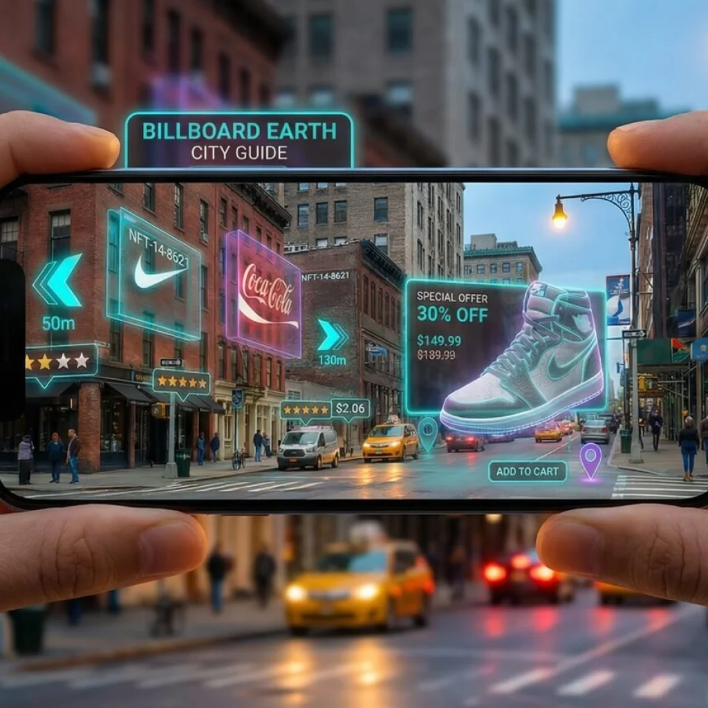 AR Billboards in Media Marketing Euphoria XR