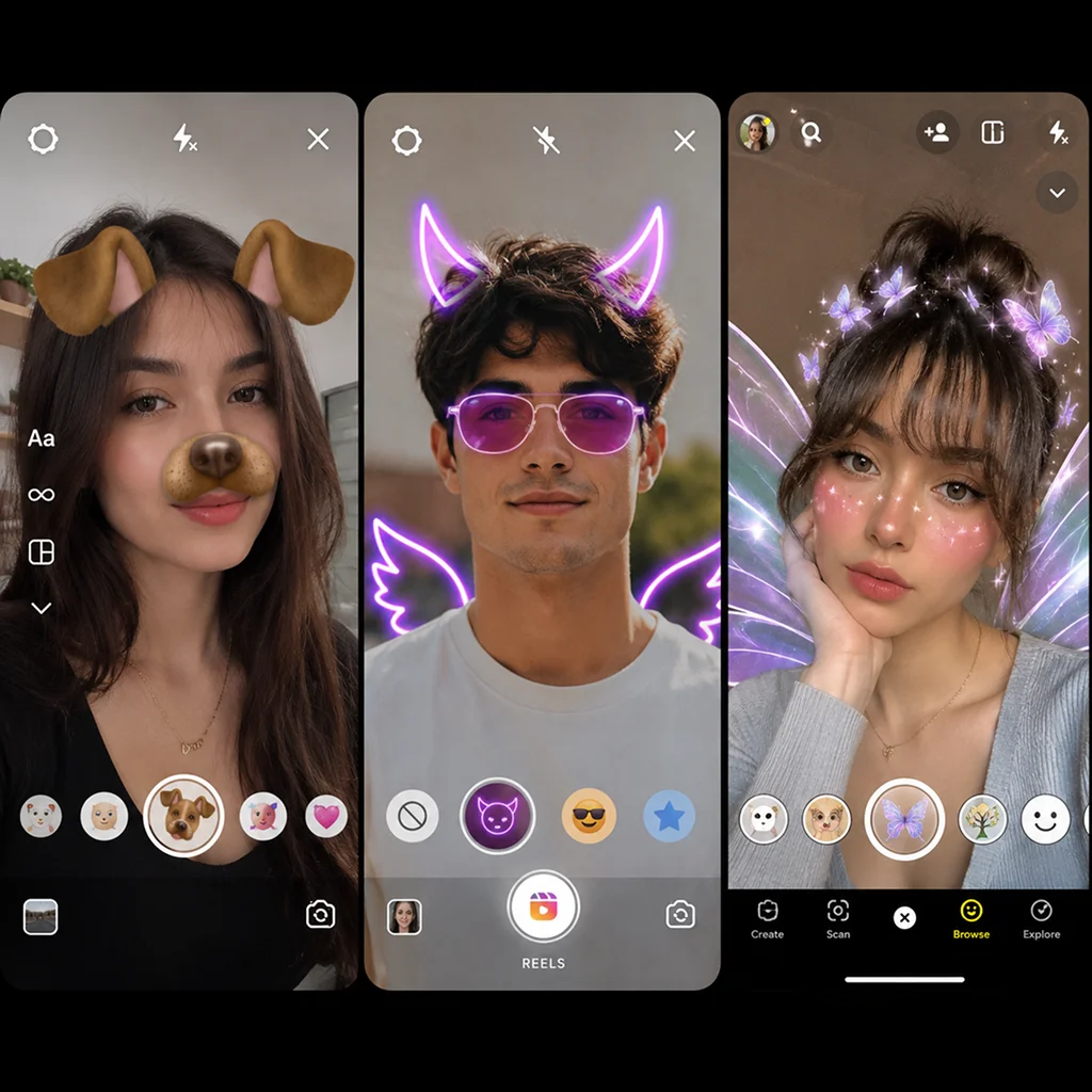 AR Filters in Media & Marketing - Euphoria XR