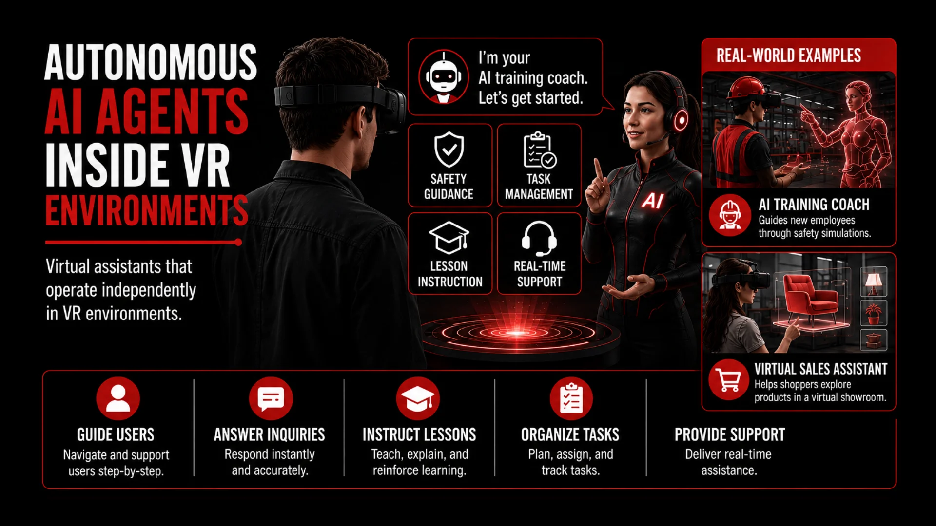 Autonomous AI Agents Inside VR Environments - VR Trends & Innovations - Euphoria XR