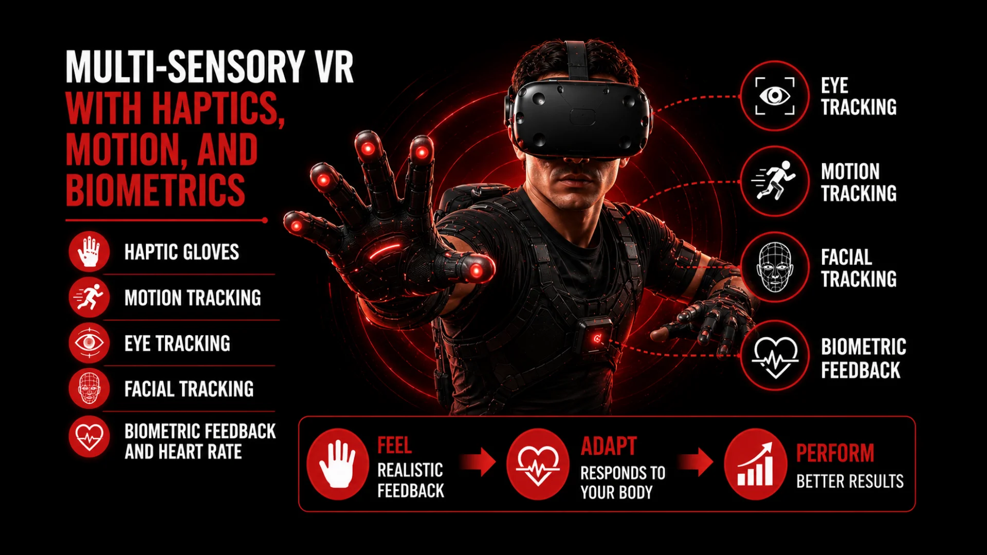 Multi Sensory VR with Haptics Motion & Biometrics - VR Trends & Innovations - Euphoria XR