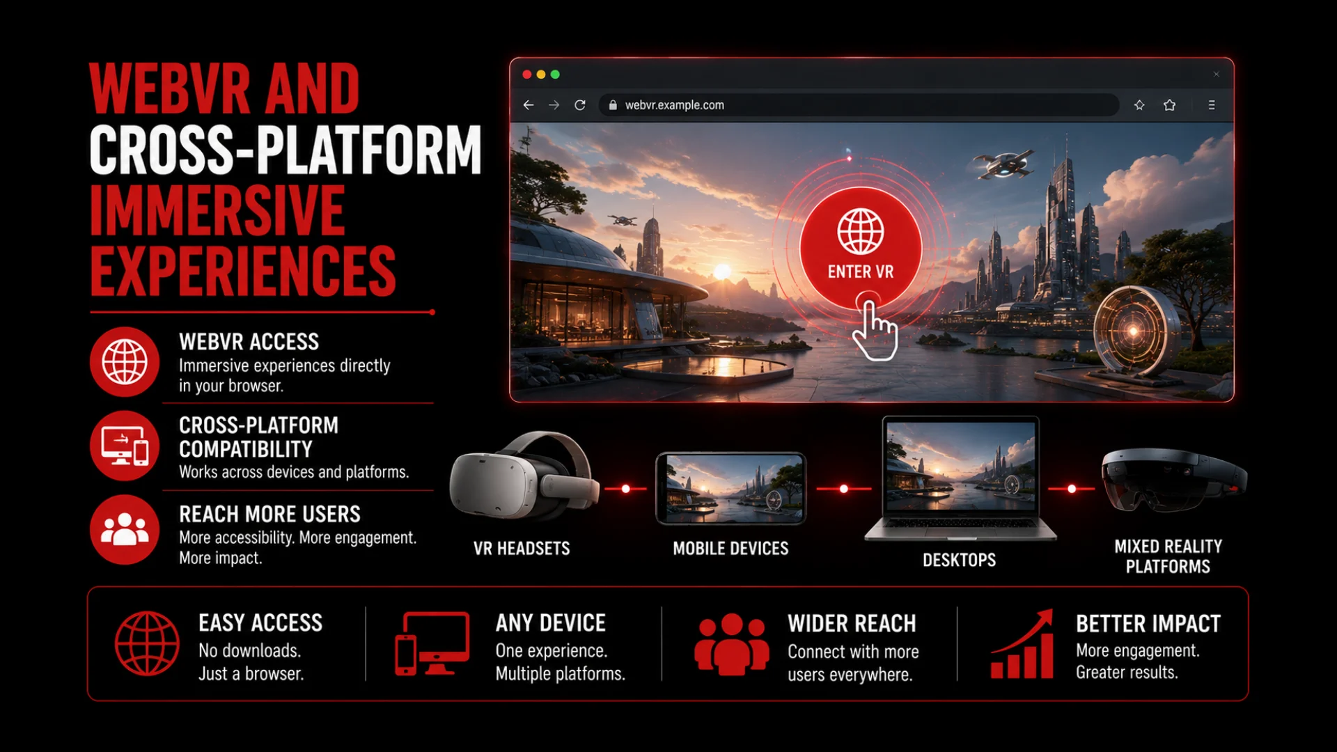 WebVR & Cross-Platform Immersive Experiences - VR Trends & Innovations - Euphoria XR