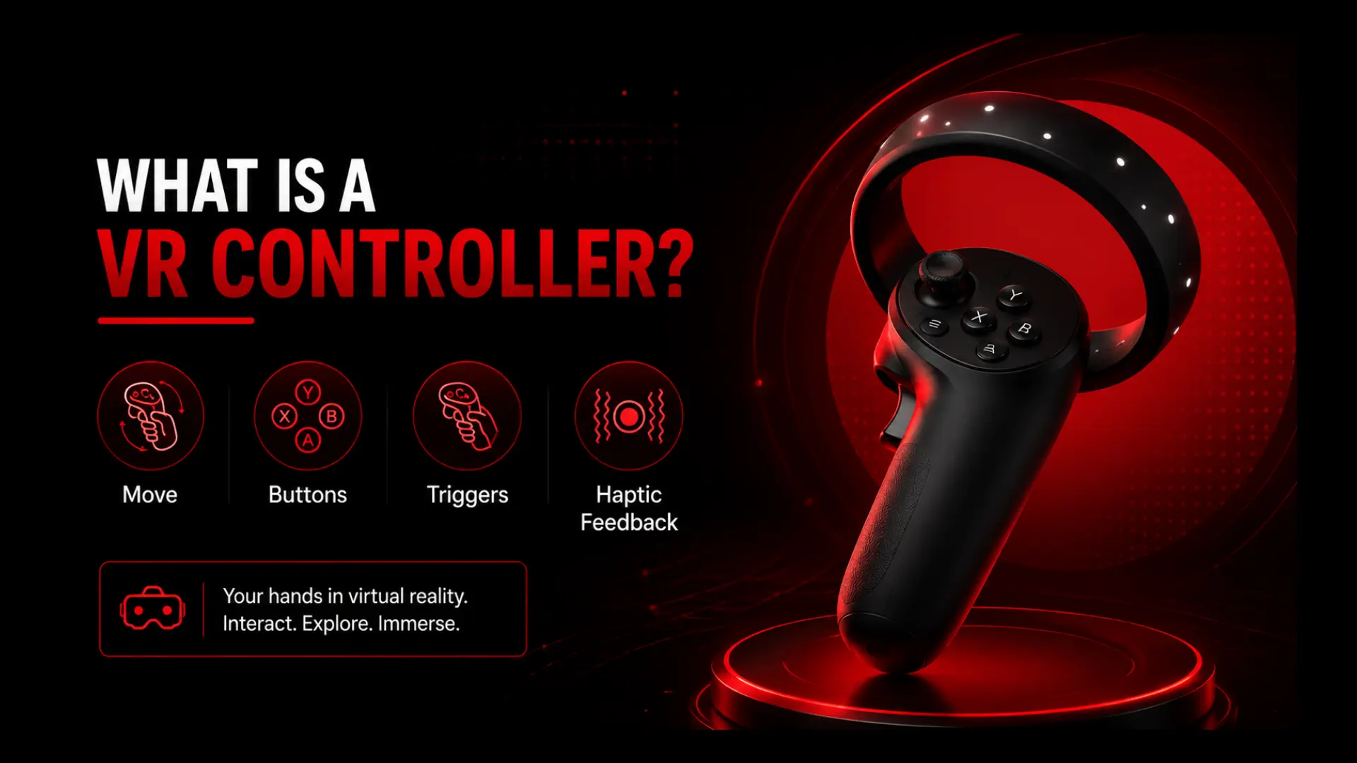 What is a Virtual Reality VR Controller - Euphoria XR