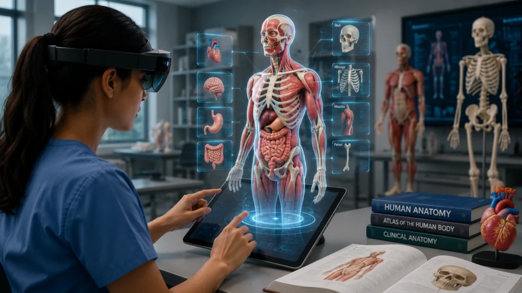 AR Anatomy Learning