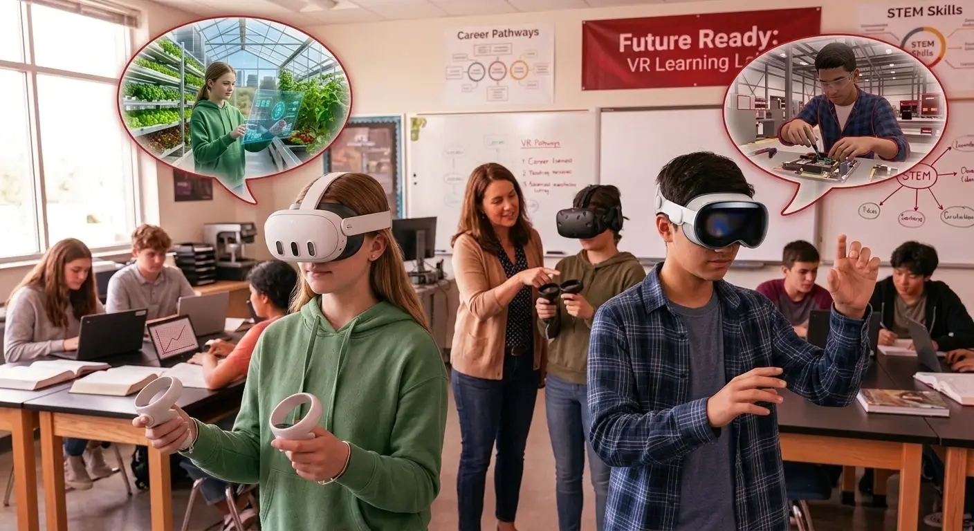 How Does VR Career Exploration and Skills Training Enhance K12 Education - Euphoria XR