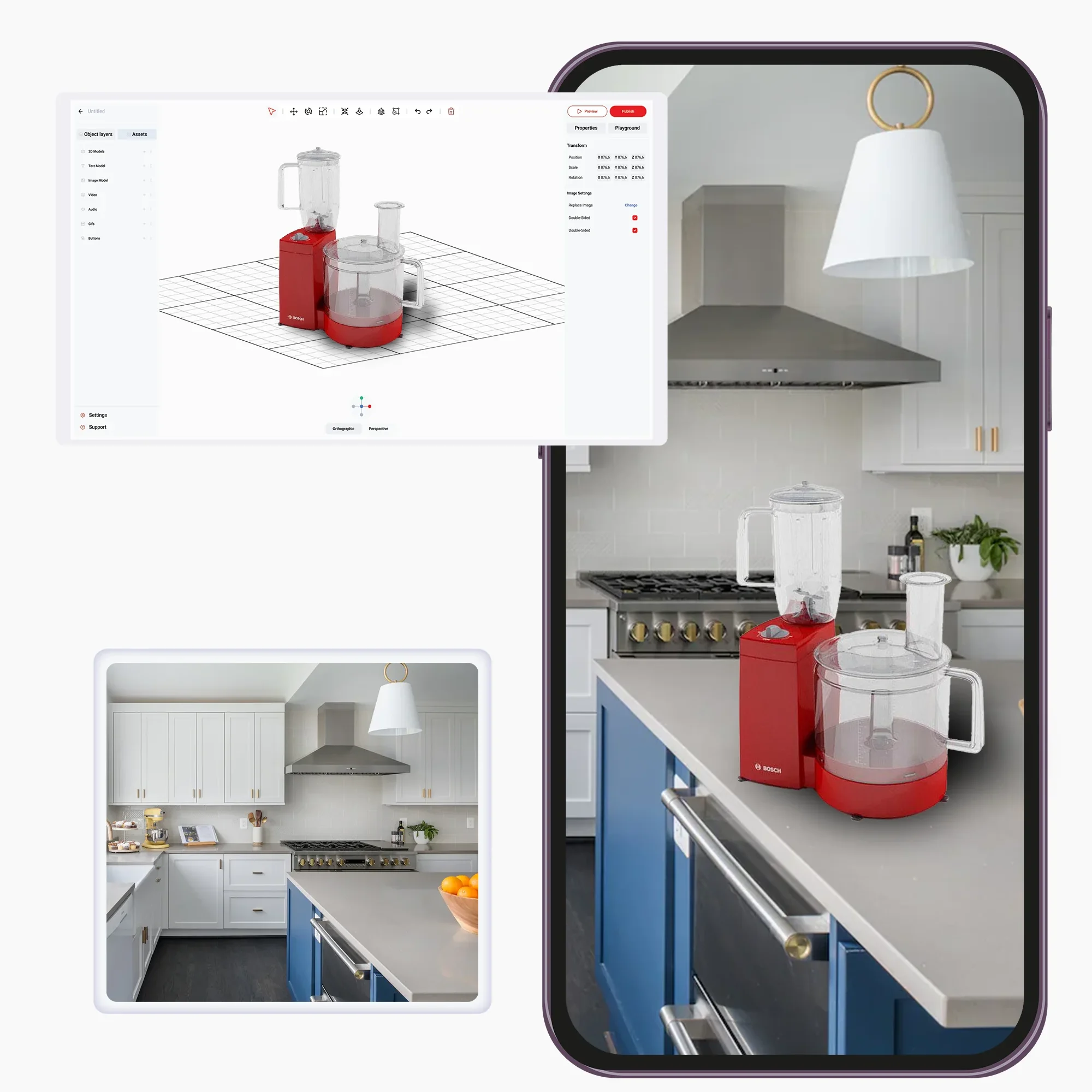 AR Kitchen Visualization - Euphoria XR