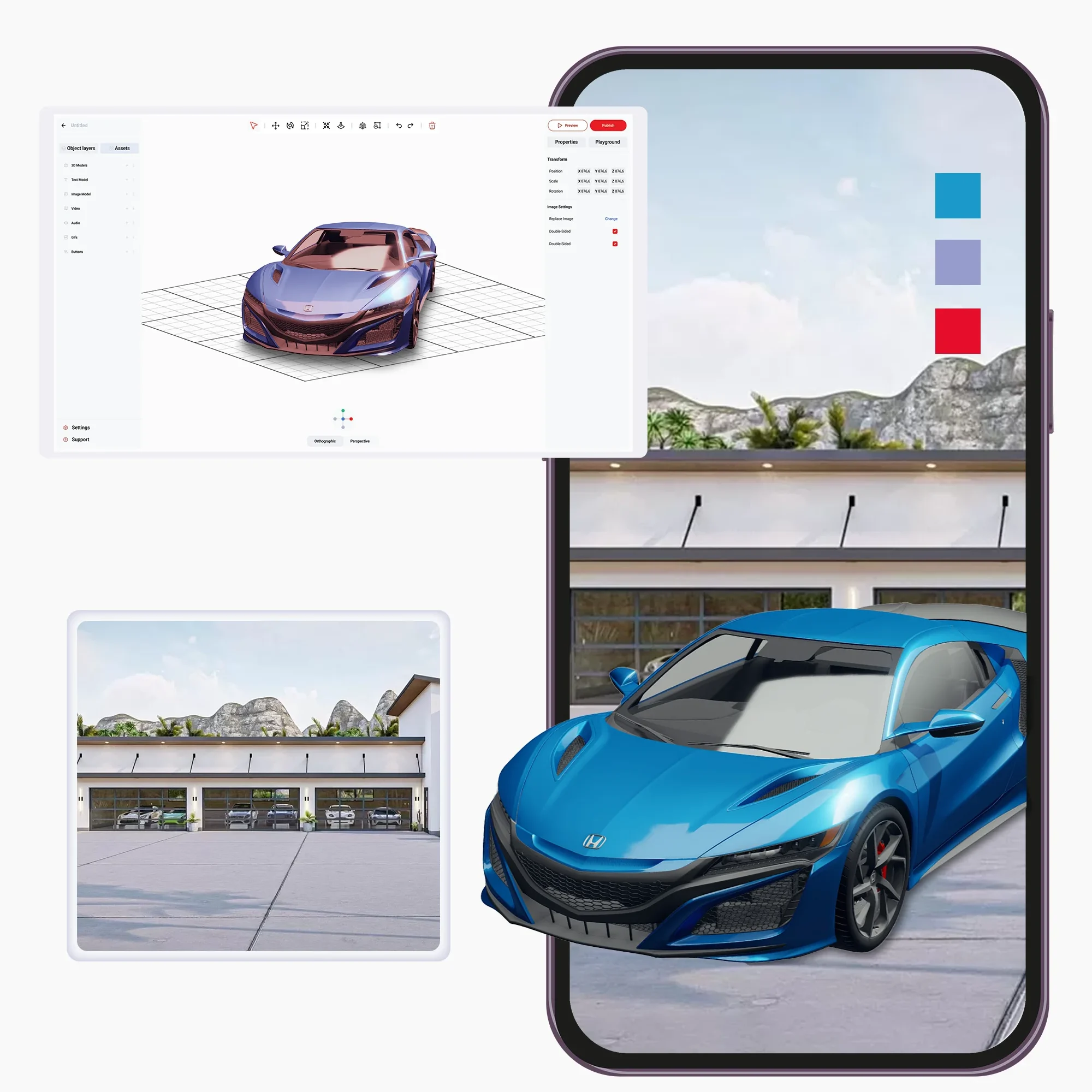 AR Lamborgini Visualization - Euphoria XR
