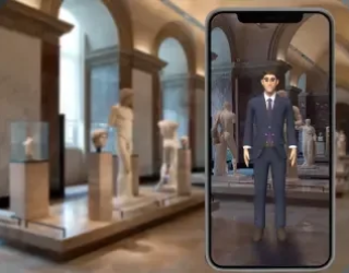 Interactive Museums Page 39 AR Sculpture to Man Experience - Euphoria XR