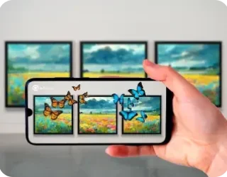 Interactive Museums Page 41 Beautiful AR Wall Decor Painting Experience - Euphoria XR