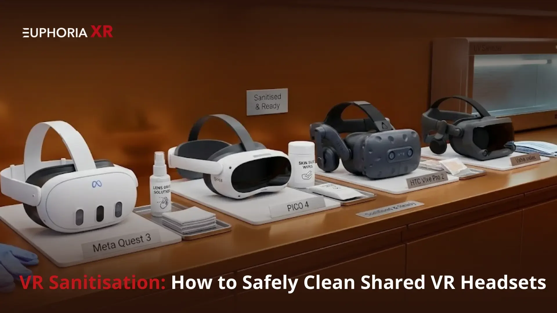 VR Sanitisation How to Safely Clean Shared VR Headsets (Complete Guide) -